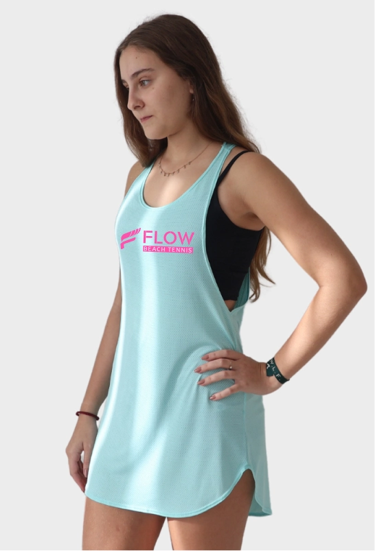 Tifanny Long Tank Top Rio, Supreme Comfort Technology,  Anti-Heat Cooling System, Wrinkle Resistant.