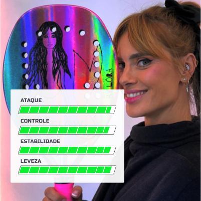 3k carol d raquete qr